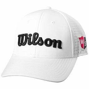 Functional Look Wilson Performance Mesh Cap - White