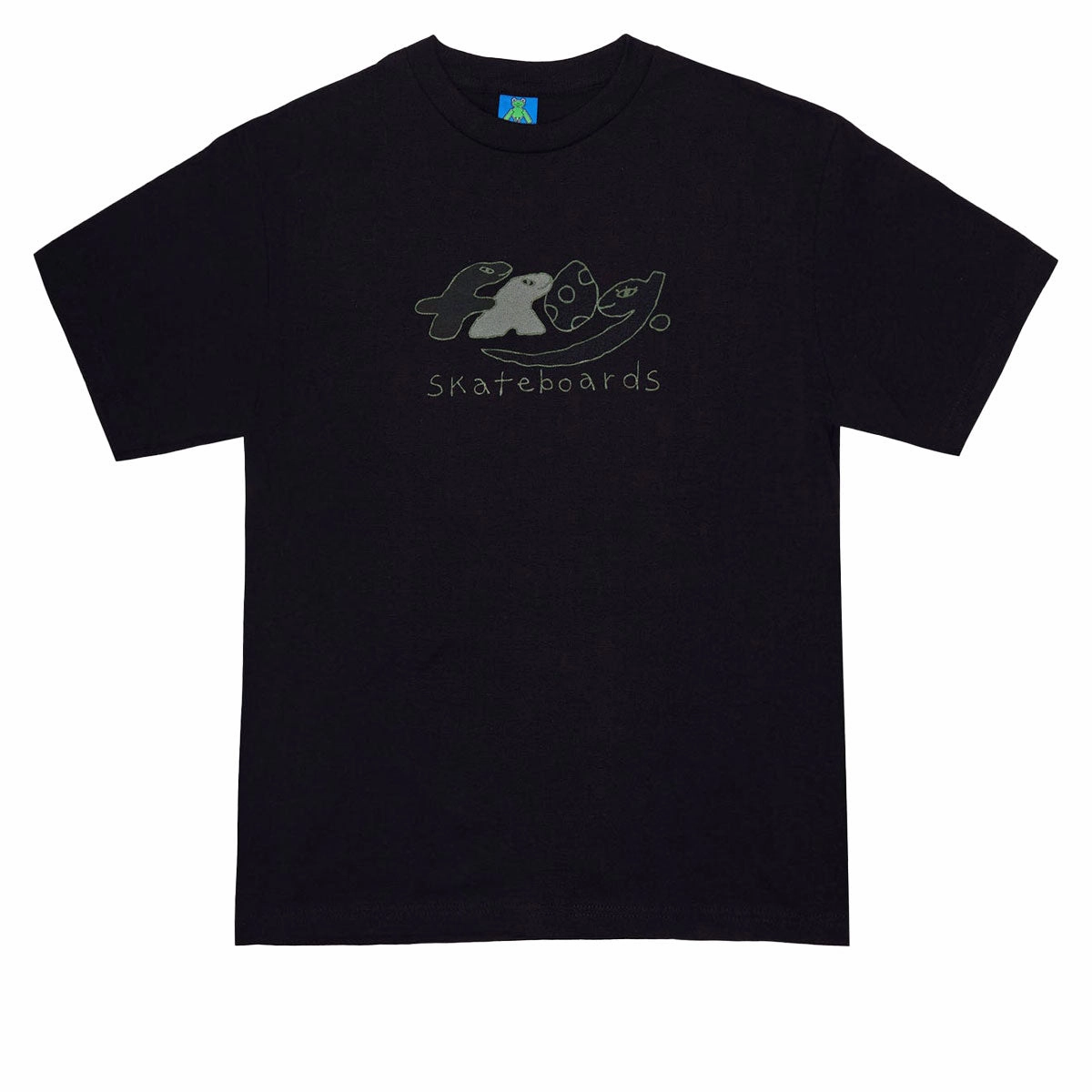 Gym clothing Comfy Wear Frog Dino Logo T-Shirt - Black 2025
