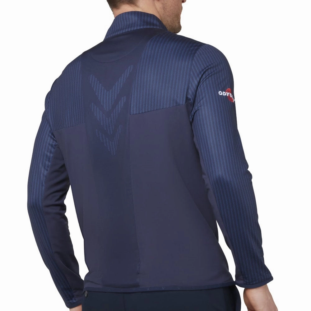Breathable Design Callaway Odyssey 1/4 Zip Pullover - Peacoat