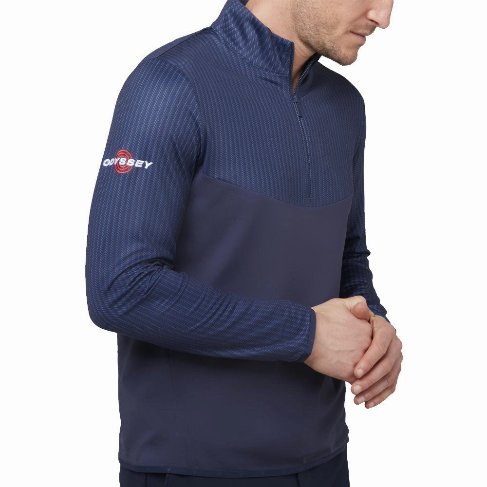 Callaway Odyssey 1/4 Zip Pullover - Peacoat Cozy Gear Seasonal Layer