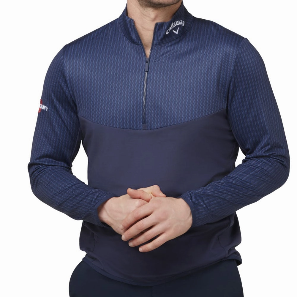 Fashion Piece Yoga wear Callaway Odyssey 1/4 Zip Pullover - Peacoat
