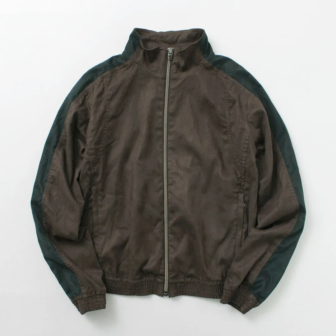 Flexible Waistband Modern Minimal FNOR / Velvety Track Jacket