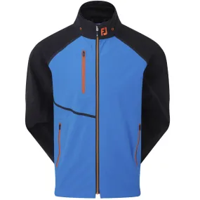 Relaxed City Style FootJoy HydroTour Waterproof Jacket - Sapphire/Black/Orange