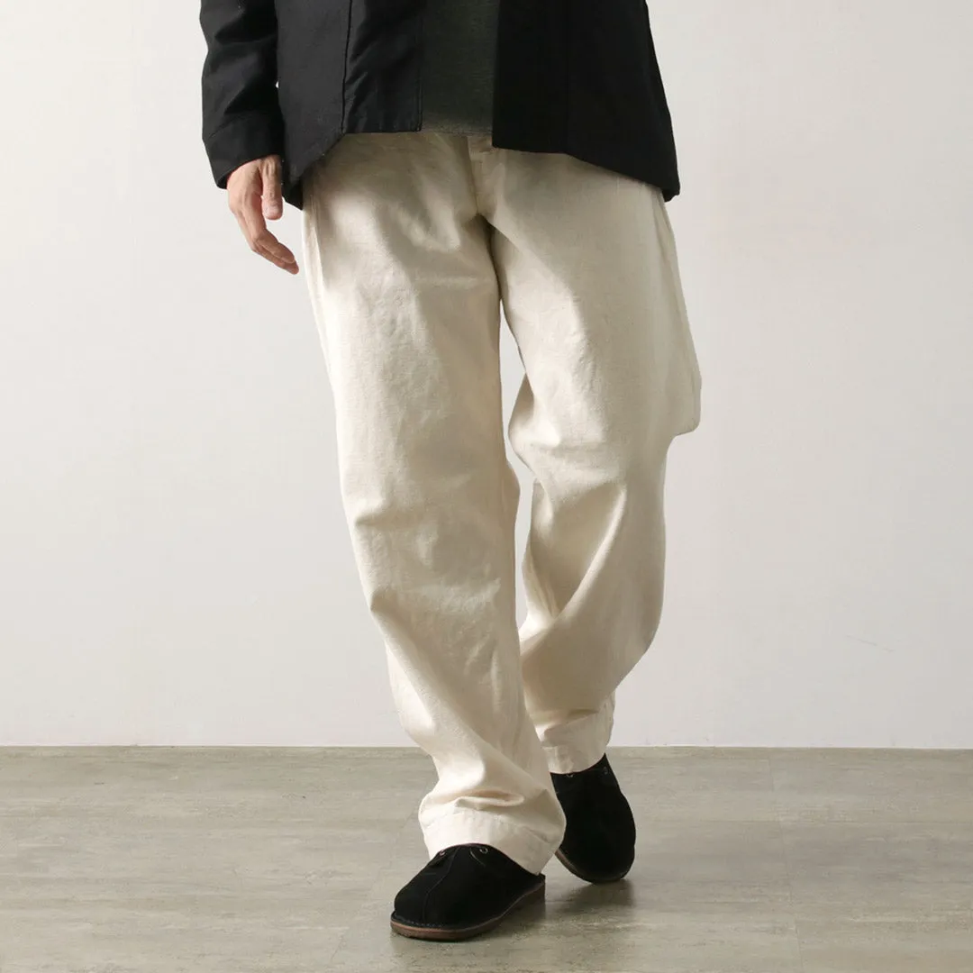 Wrinkle-Resistant FOB FACTORY / F0530 Cotton Duck Work Pants