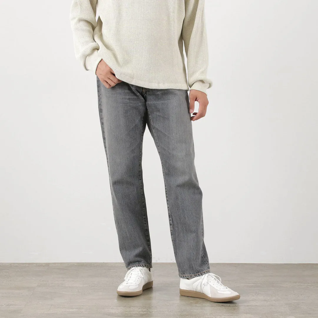 FOB FACTORY / F160 Selvage 66-Model Denim Pants Seamless Pocket Design Casual Classic