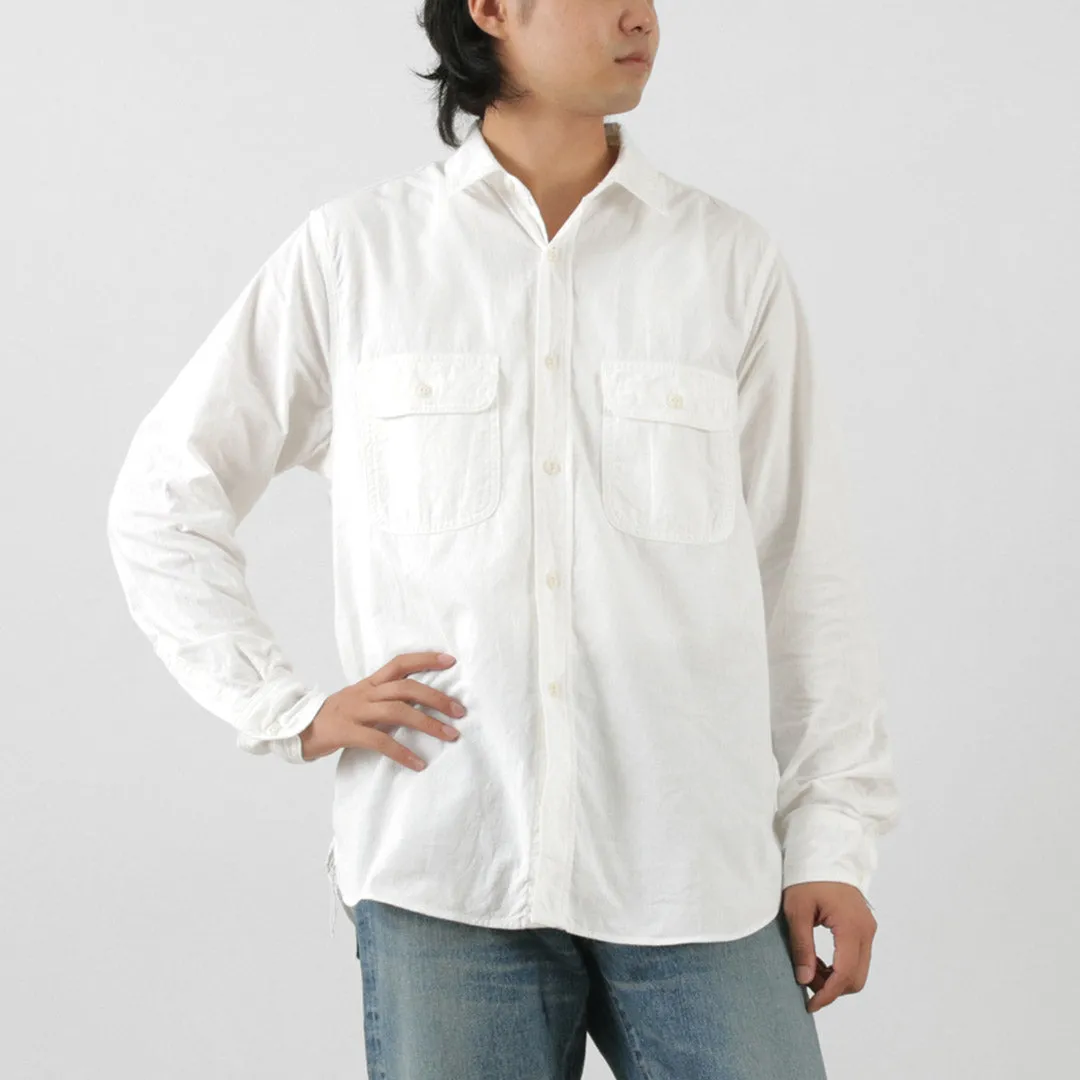 Petite Option Multi Layer Stitching FOB FACTORY / F3496 Ox Work Shirt