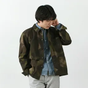 FOB FACTORY / FRC003 Camo French Shirt Jacket Double Layered Versatile Layering Options