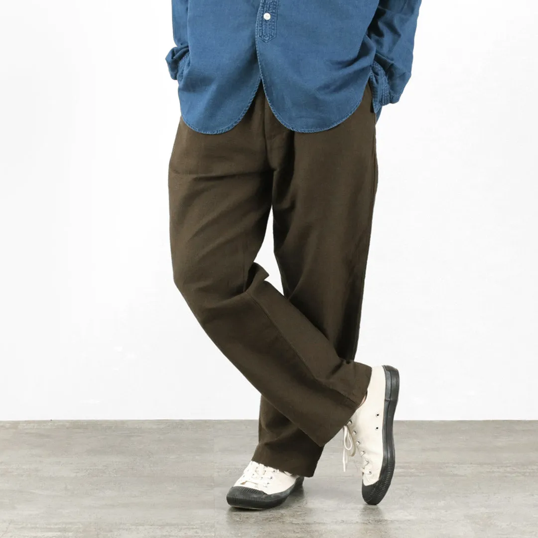 FOB FACTORY / French basque trousers ReinforcedSeams Slim Stretch