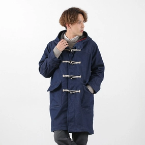 Ergonomic Tailoring Warm Layers FOB FACTORY / Indigo Duffle Coat