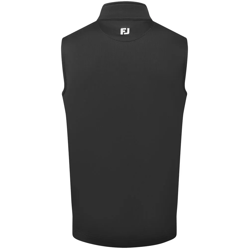 Compliment FootJoy 1/2 Zip Gilet - Black