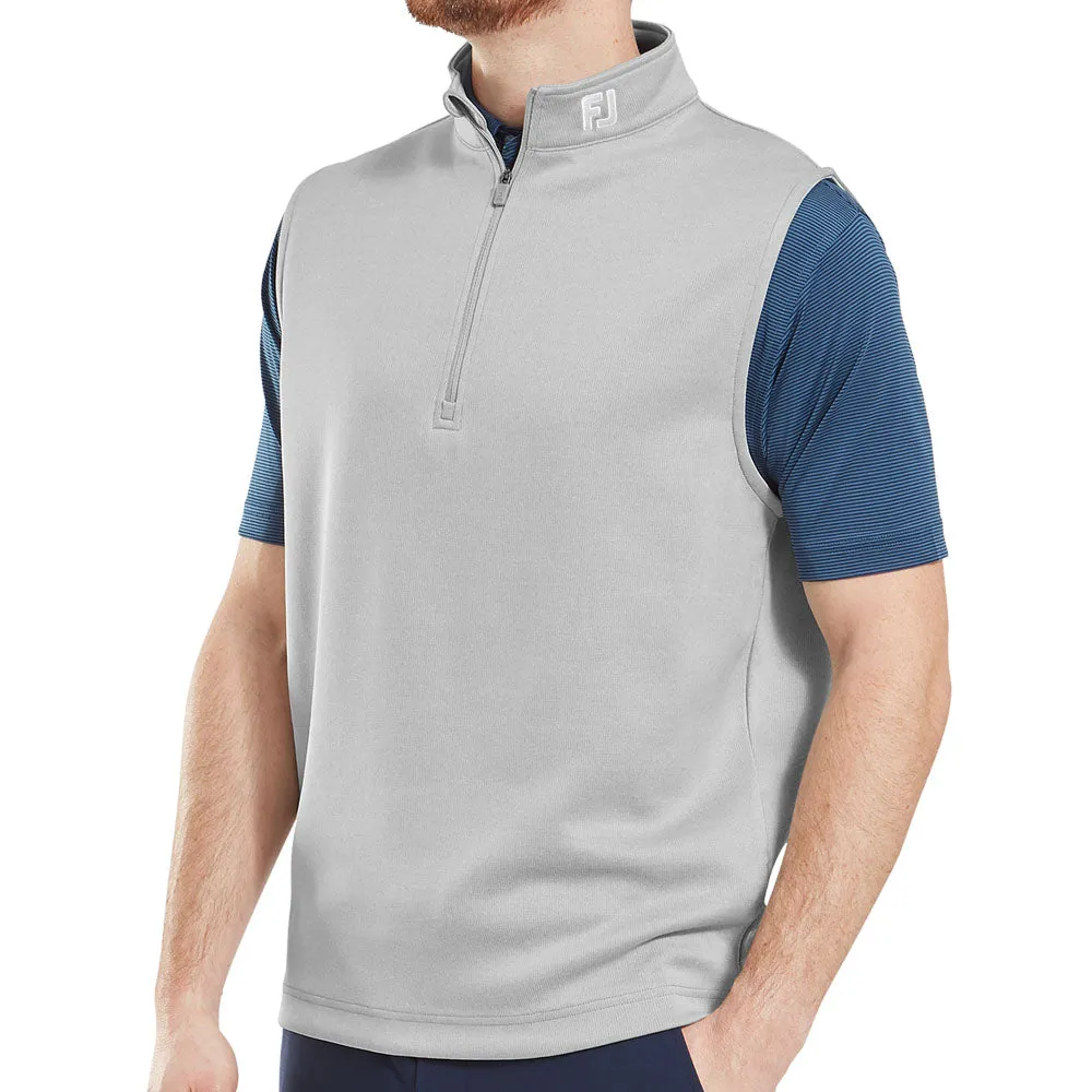 FootJoy 1/2 Zip Gilet - Grey instant
