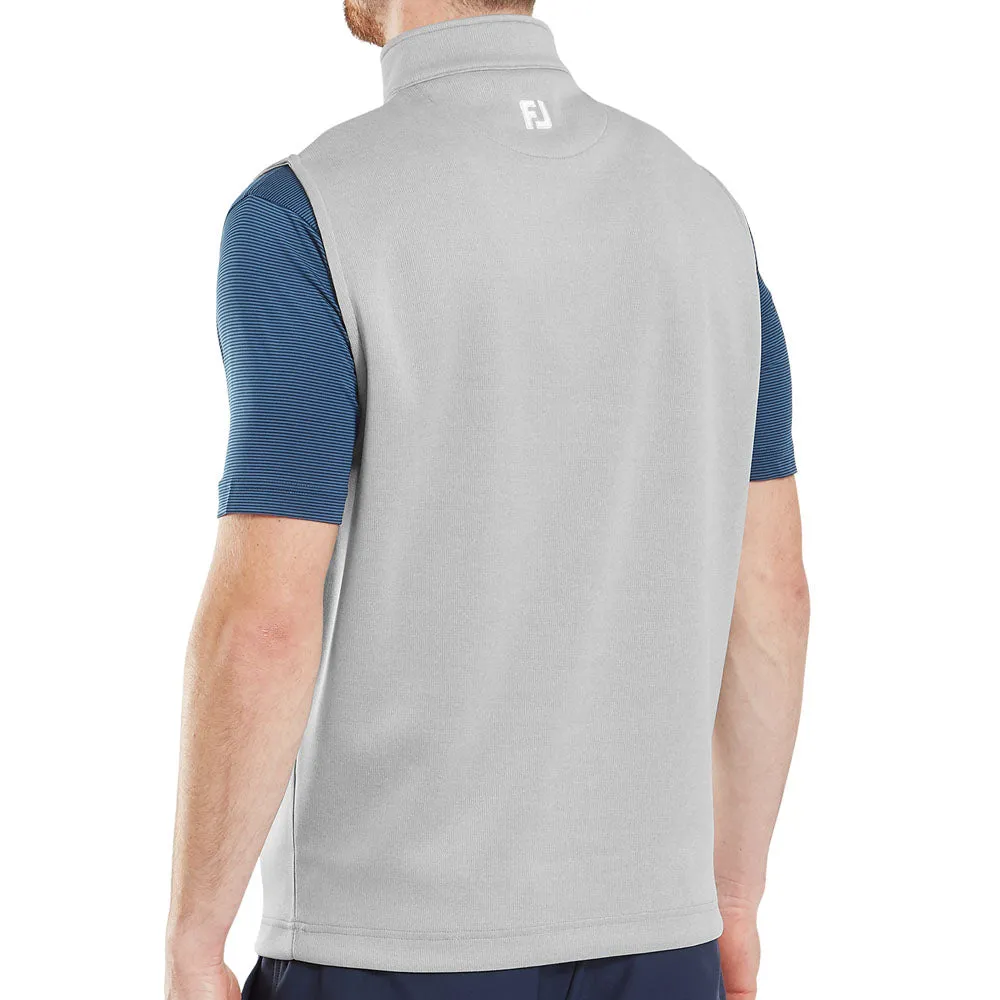 FootJoy 1/2 Zip Gilet - Grey Easy to store