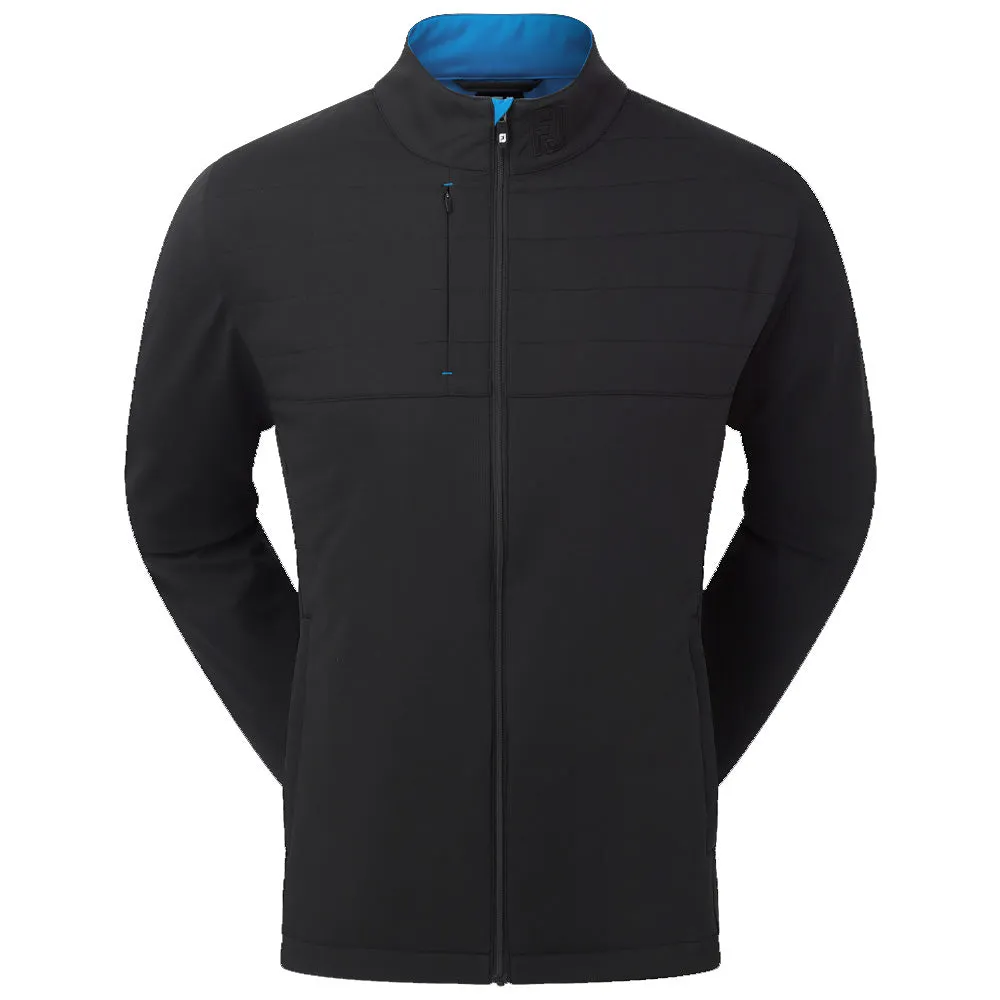 FootJoy FJ Hybrid Jacket - Black UV Protective Coating FullLengthZip