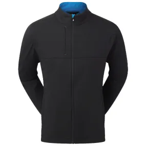 FootJoy FJ Hybrid Jacket - Black UV Protective Coating FullLengthZip