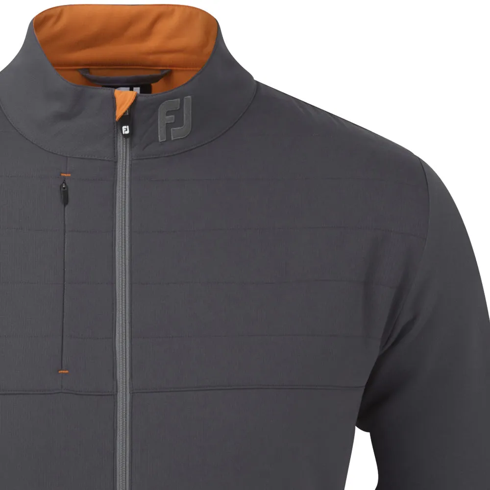 FootJoy FJ Hybrid Jacket - Charcoal Hypoallergenic Fiber Filling