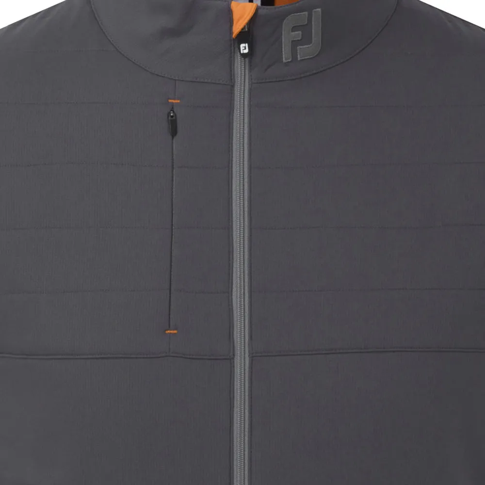 Cozy Fit Layer Piece FootJoy FJ Hybrid Jacket - Charcoal