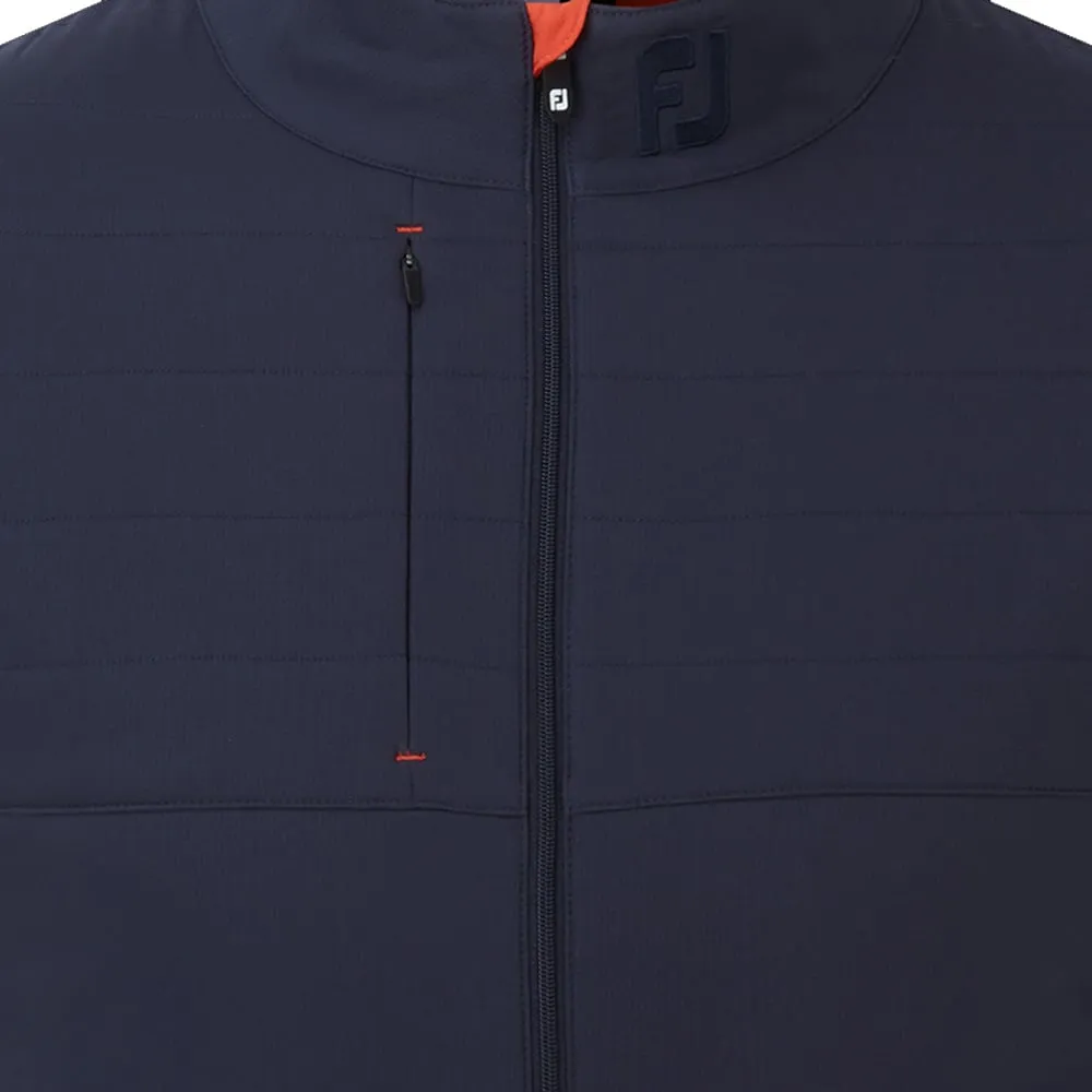 FootJoy FJ Hybrid Jacket - Navy All Year Non Restrictive Movement