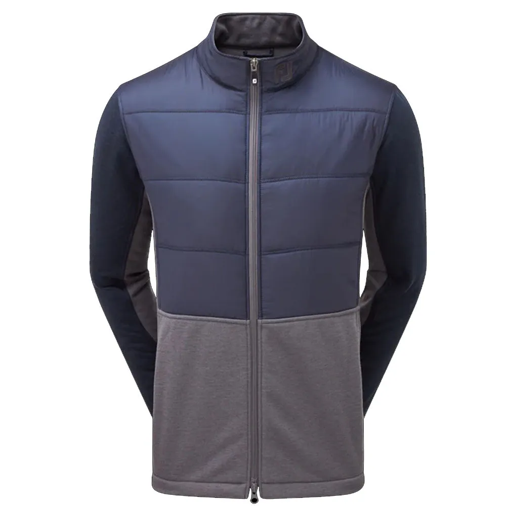 FootJoy FJ Hybrid Padded Jacket - Navy/Charcoal Eco Nice