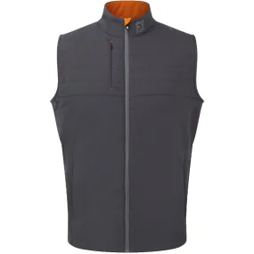 FootJoy FJ Hybrid Vest - Charcoal Yoke Back