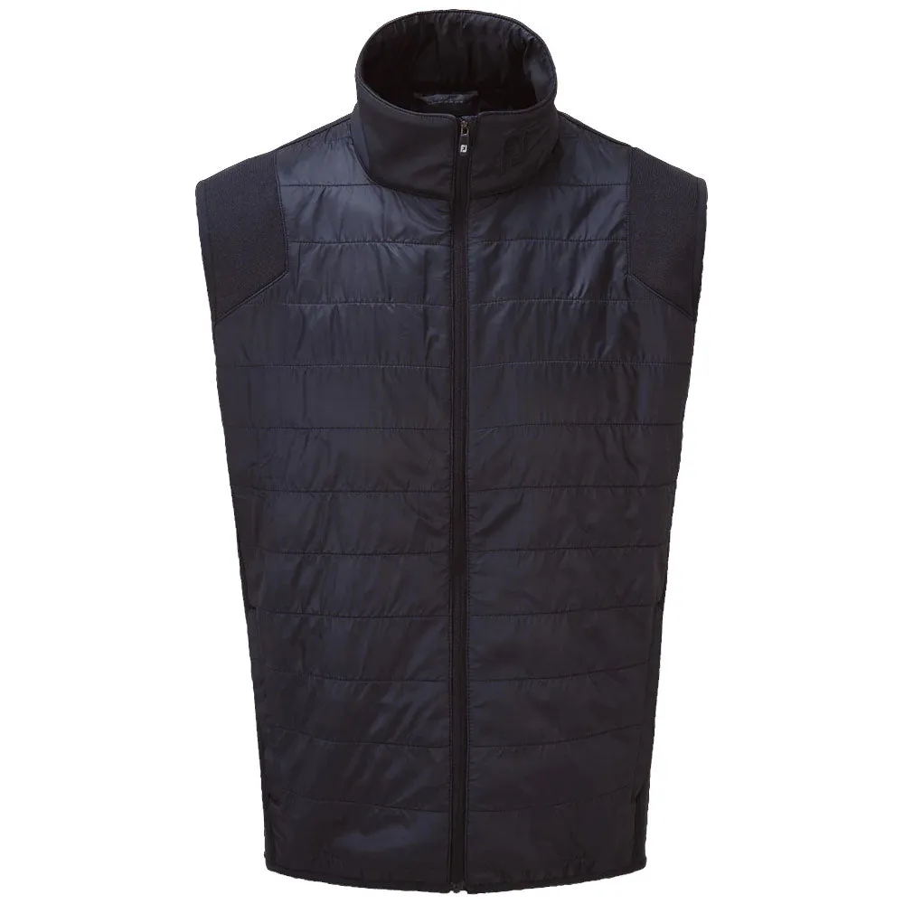 FootJoy FJ Hybrid Vest - Navy Moisture Wicking Technology identity