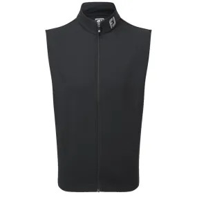 Modular Layering Compatibility FootJoy Full-Zip Knit Vest - Black