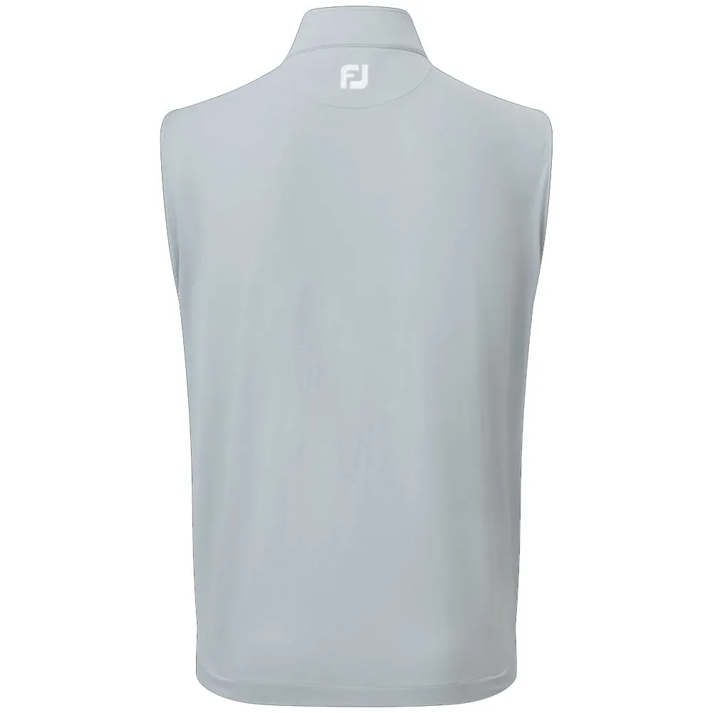 FootJoy Full-Zip Knit Vest - Grey Eco Friendly Dye Process relied on