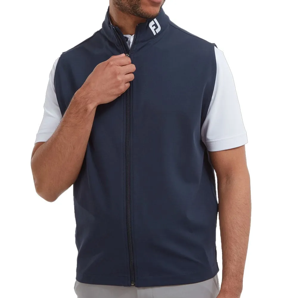 Must Have FootJoy Full-Zip Knit Vest - Navy