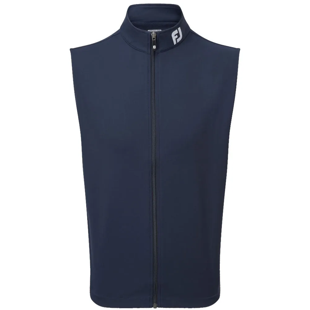 FootJoy Full-Zip Knit Vest - Navy Oval