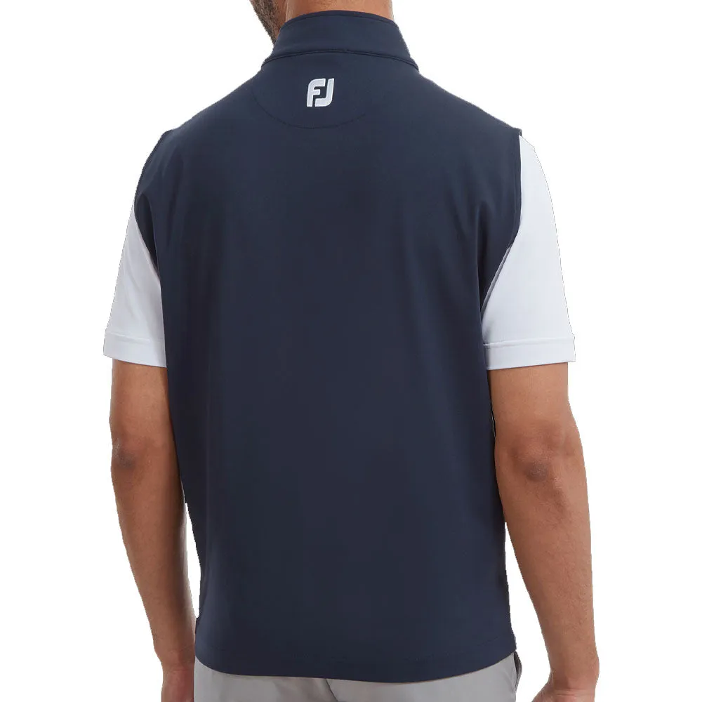 Benefit FootJoy Full-Zip Knit Vest - Navy