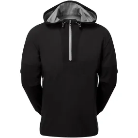 UV Resistant Finish FootJoy HydroLite X Waterproof Hoodie Jacket - Black