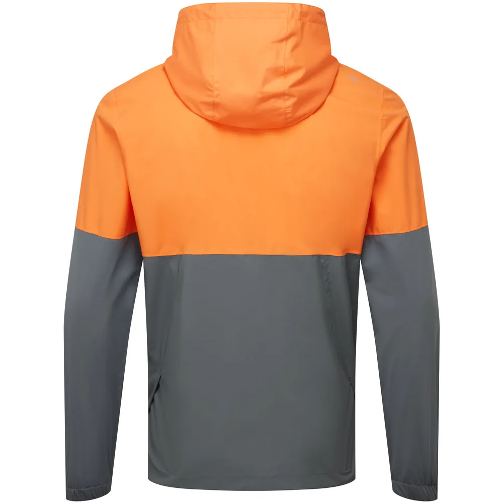 Light Diffusing Fabric FootJoy HydroLite X Waterproof Hoodie Jacket - Solar/Basalt