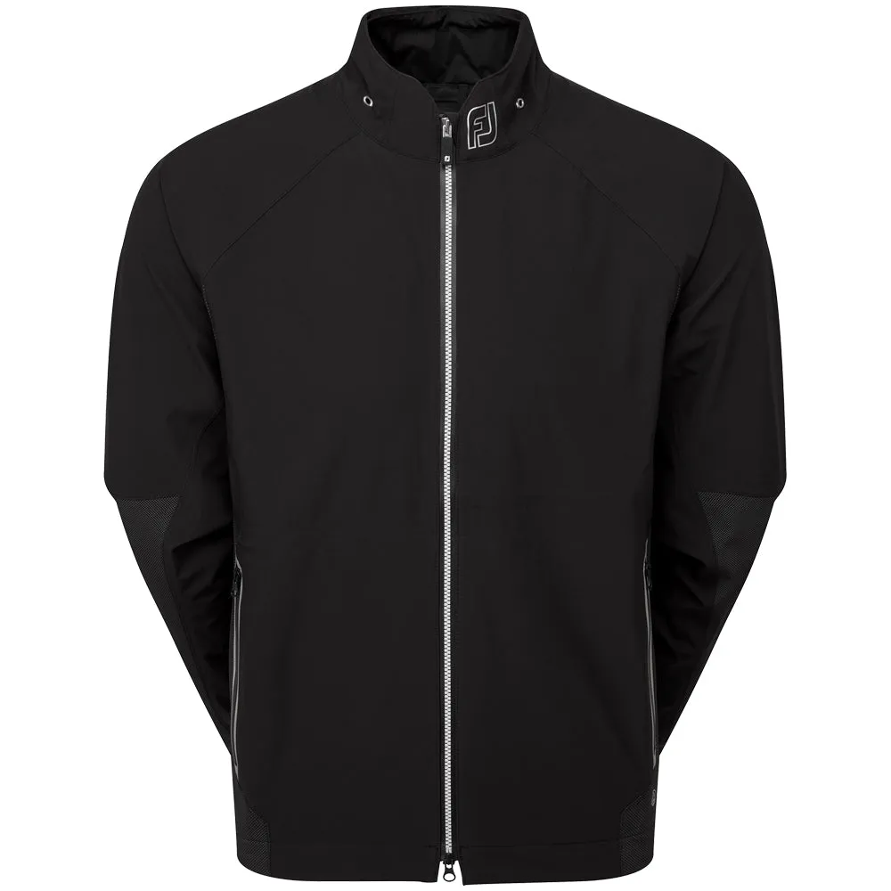 FootJoy HydroTour Waterproof Jacket - Black Expandable Side Gussets WaterRepellent Finish