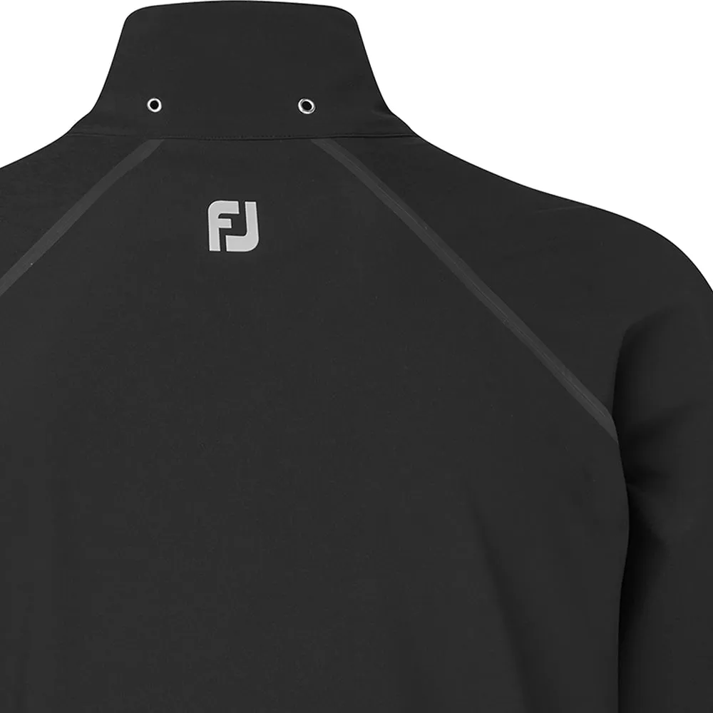 Chill Weather FootJoy HydroTour Waterproof Jacket - Black/Silver