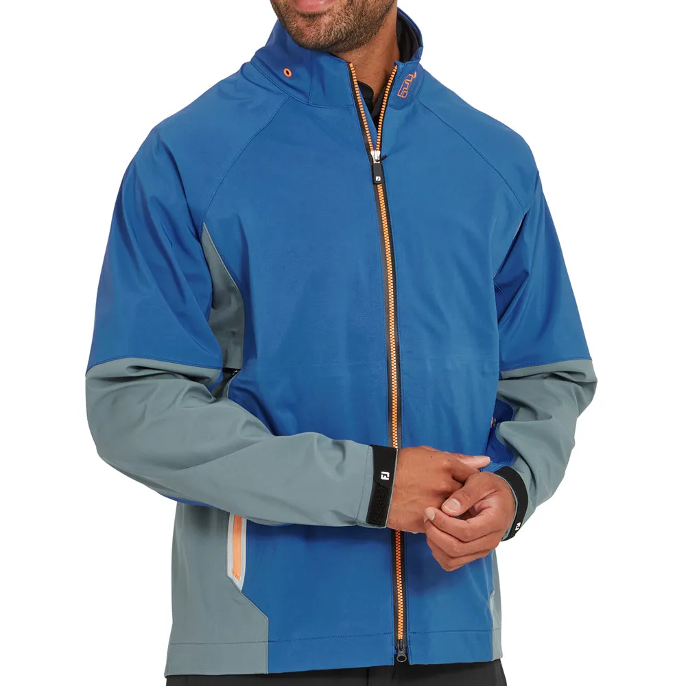 FootJoy HydroTour Waterproof Jacket - Indigo/Basalt Breathable Technology
