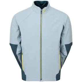AntiPilling Finish Weather Proof FootJoy HydroTour Waterproof Jacket - Slate/Navy/Primrose