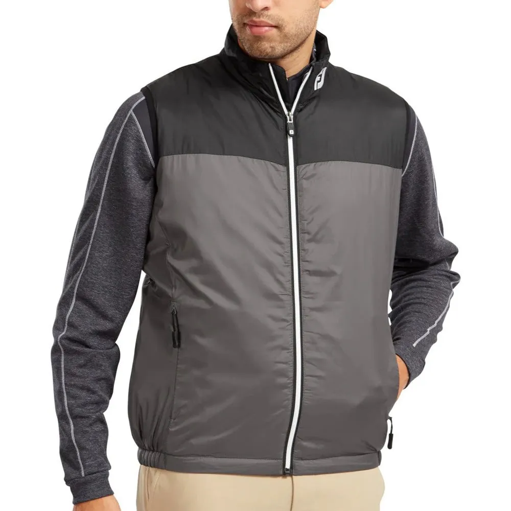 FootJoy Lightweight Thermal Insulated Vest - Black/Coal preparation