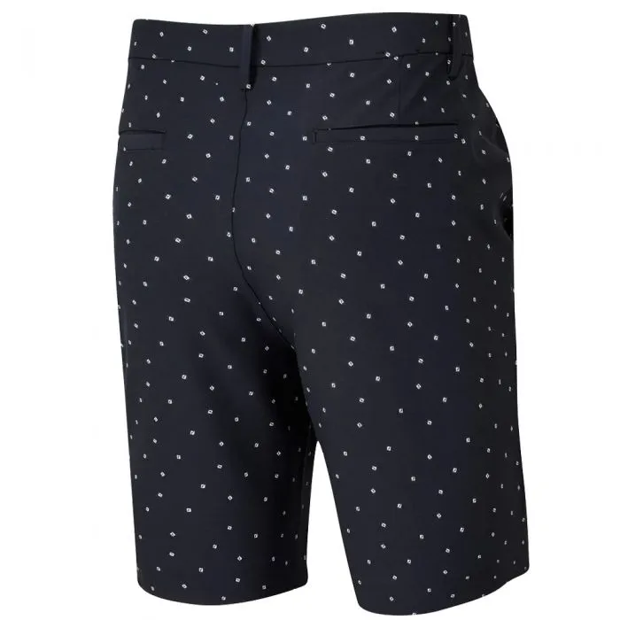 Footjoy Lite Tapered Fit Shorts - Navy/White Camping Gear