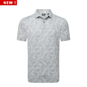 Smooth Flatlock Seams UV Protection FootJoy Mens Camo Print Polo