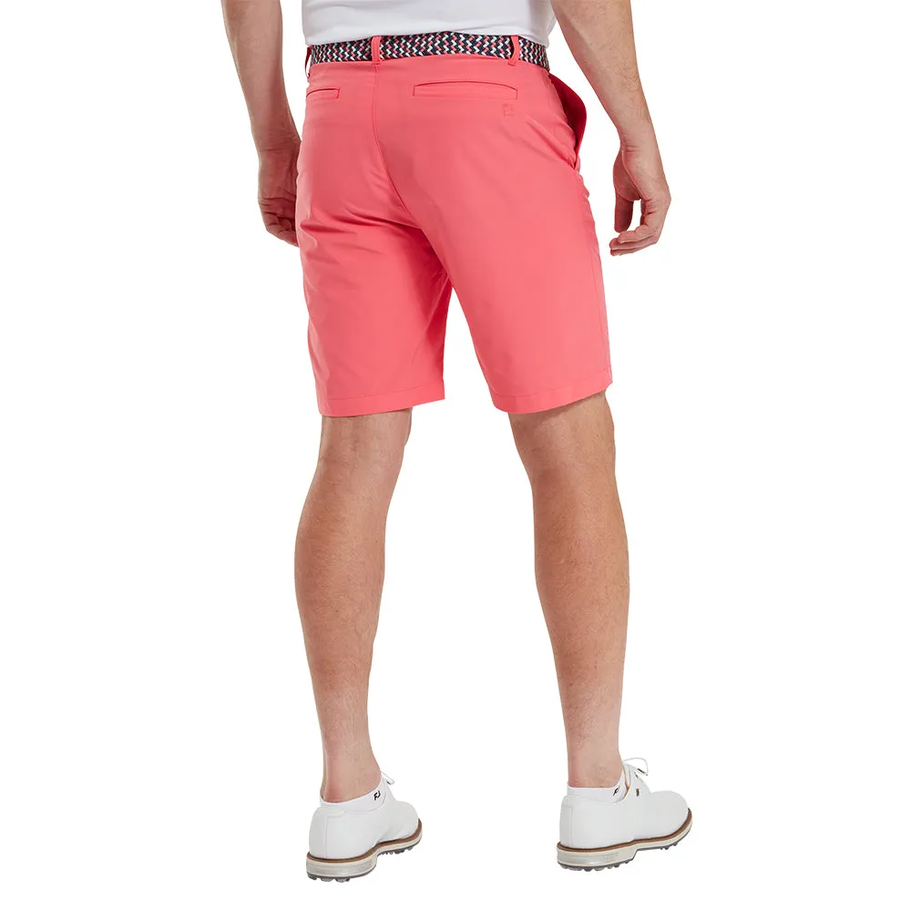 Easy Movement Fit fashion industry FootJoy Par Golf Shorts - Coral Red