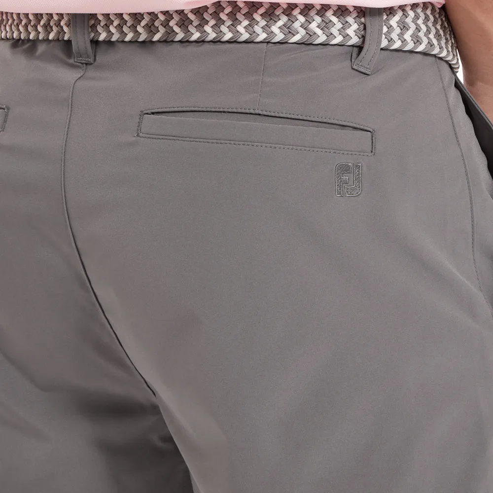khaki shorts Smooth Fabric FootJoy Par Golf Shorts - Gravel