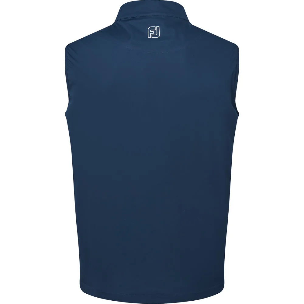 rectangular Adjustable Waistband FootJoy Softshell Vest - Navy