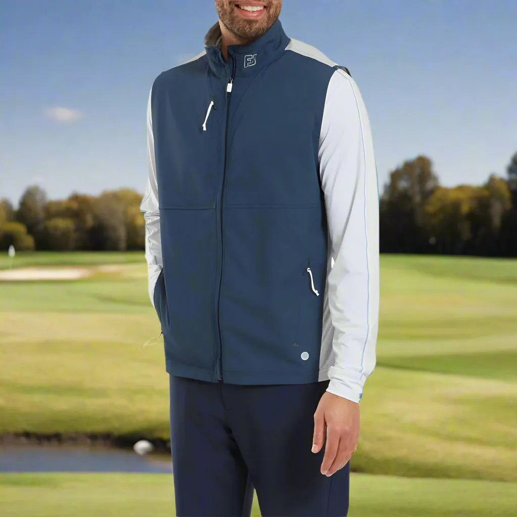 FootJoy TempoSeries Lightweight Gilet - Navy/Grey State Advice
