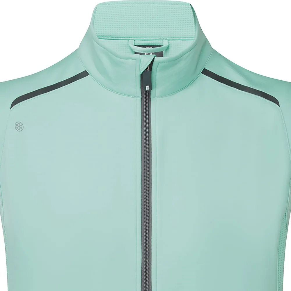 FootJoy ThermoSeries Fleece Back Vest - Seaglass Reinforced Seams Easy to Wear