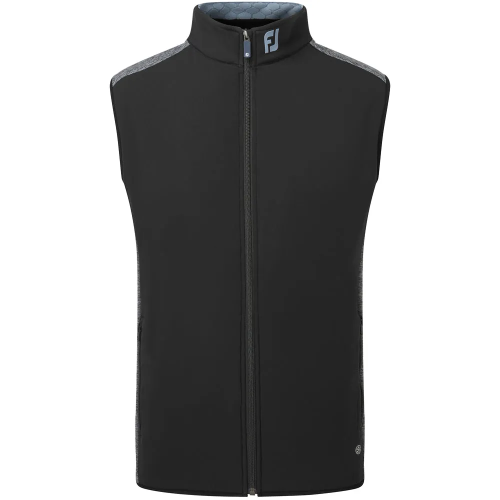 FootJoy ThermoSeries Hybrid Gilet - Black Breathable Padding