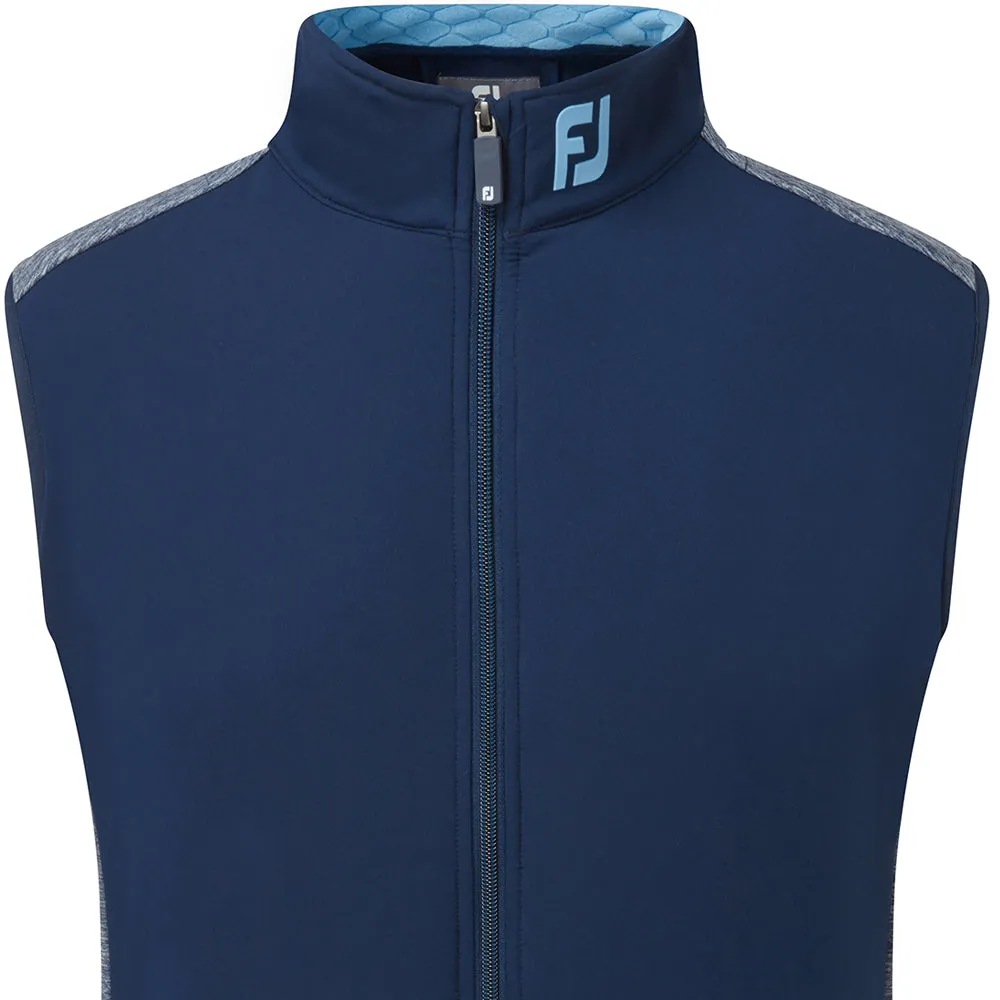 FootJoy ThermoSeries Hybrid Gilet - Navy Snag Free Fabric