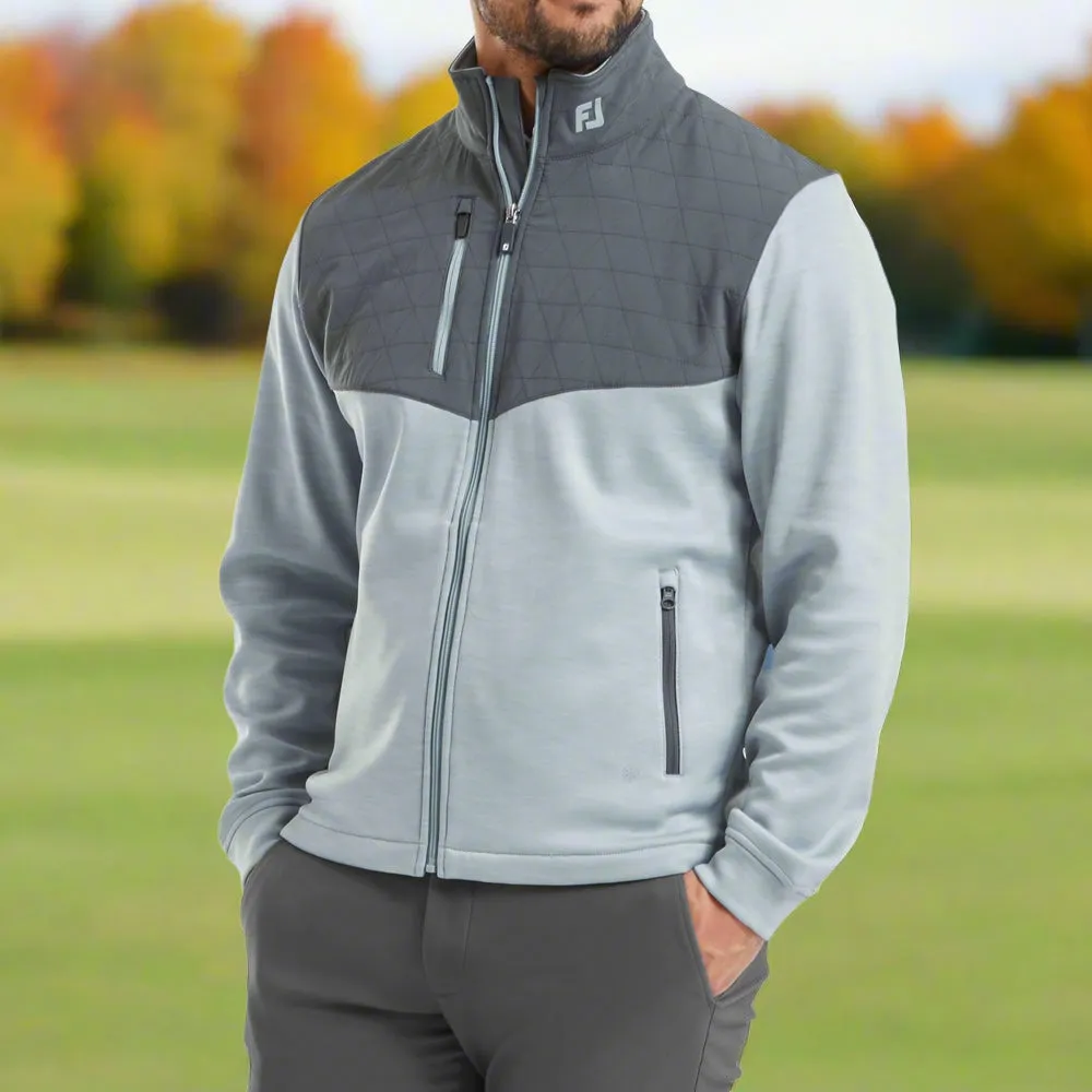 Everyday Comfort Fit Multi Pocket System FootJoy ThermoSeries Hybrid Jacket - Grey/Charcoal