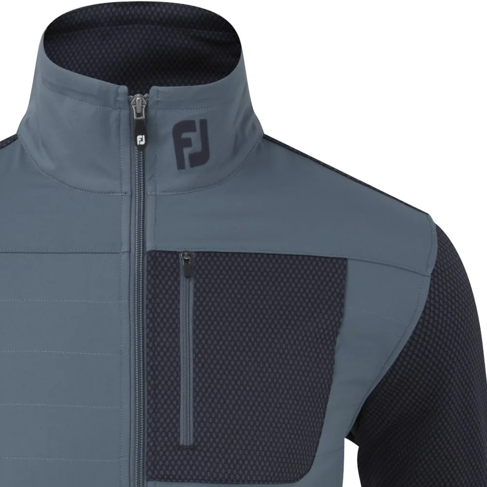 FlexibleFit FootJoy ThermoSeries Hybrid Jacket - Navy/Slate