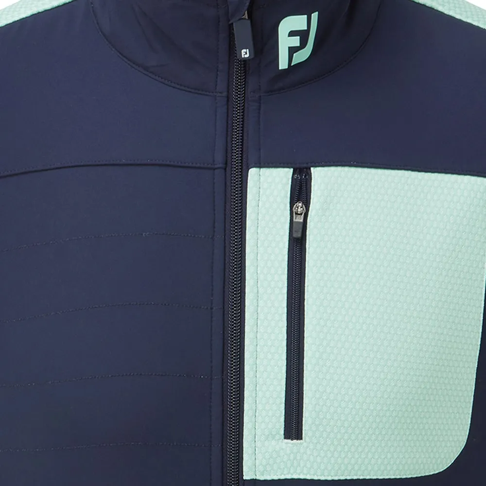 Thermal Lining FootJoy ThermoSeries Hybrid Jacket - Seaglass/Navy
