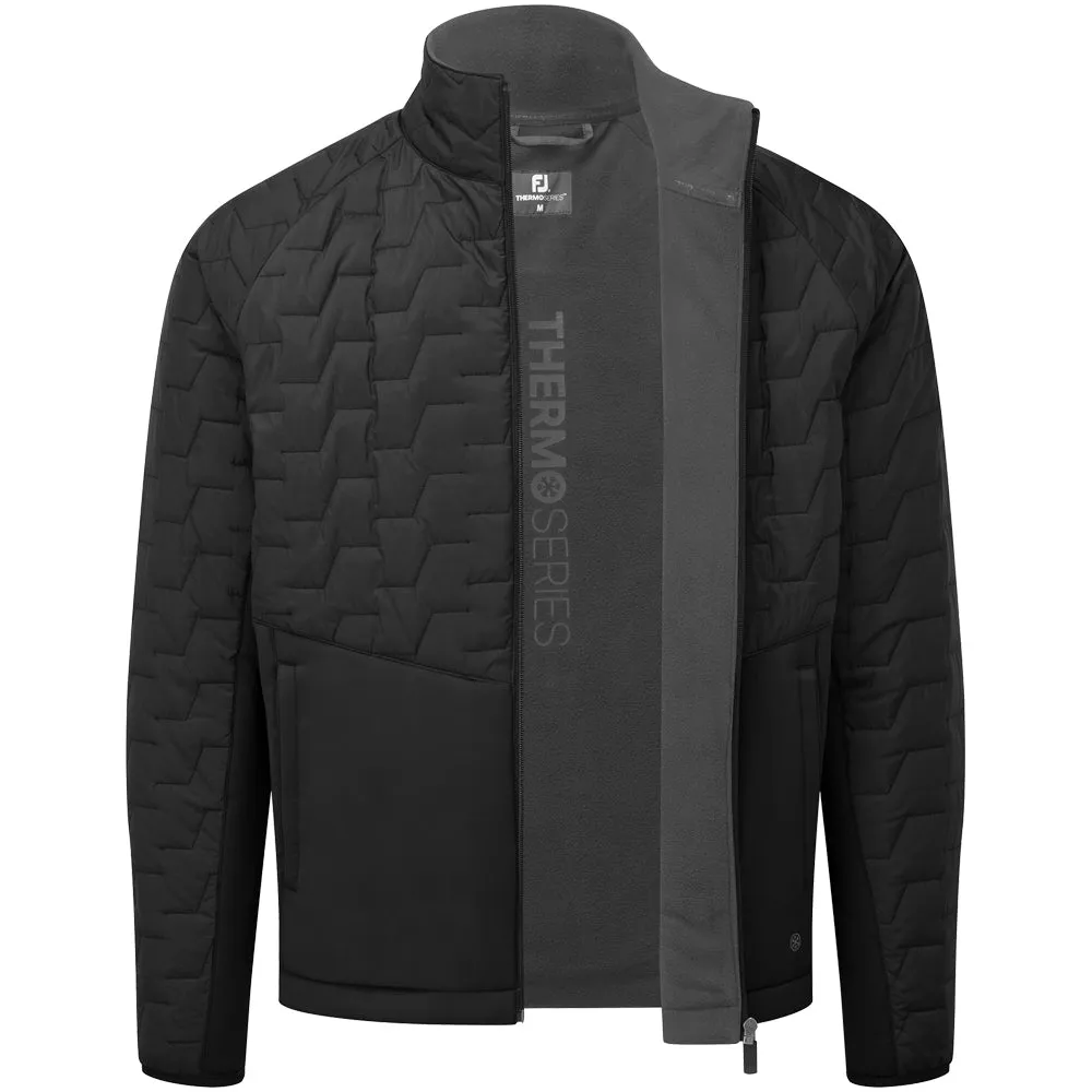 FootJoy ThermoSeries Insulated Jacket - Black Erasable Stains Treatment