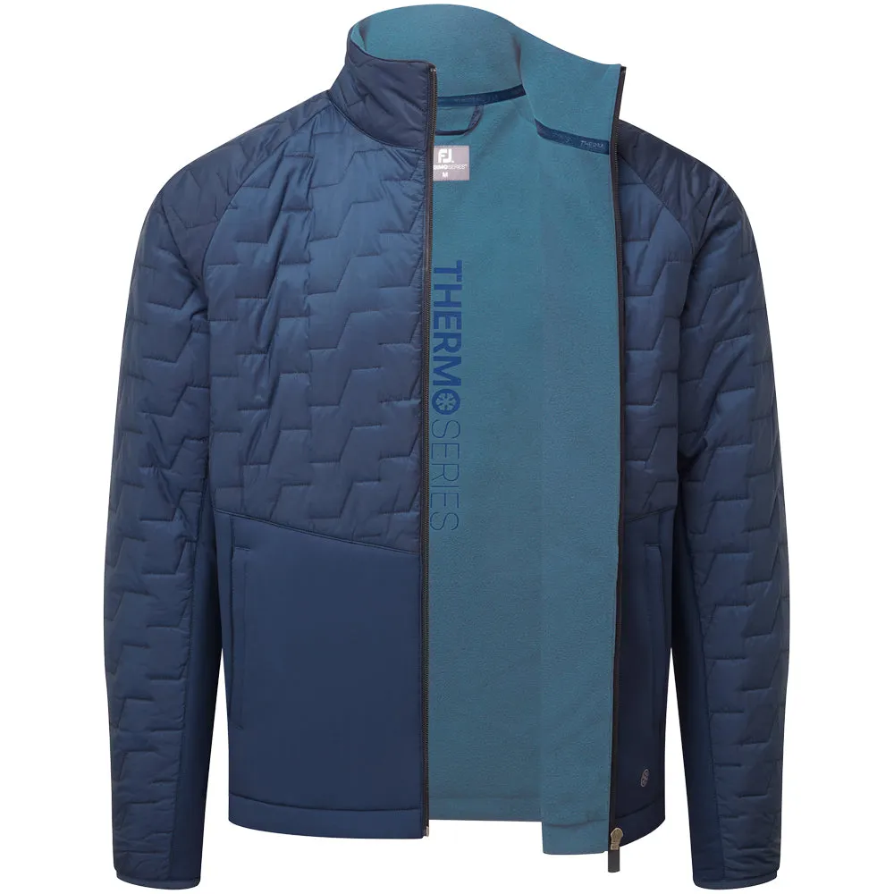 FootJoy ThermoSeries Insulated Jacket - Navy AbrasionResistant QuickAccessPockets